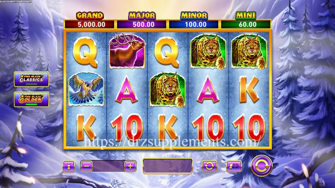Fire Blaze: Tundra Wolf | Slot Bertema Serigala dan Petualangan di Alam Beku