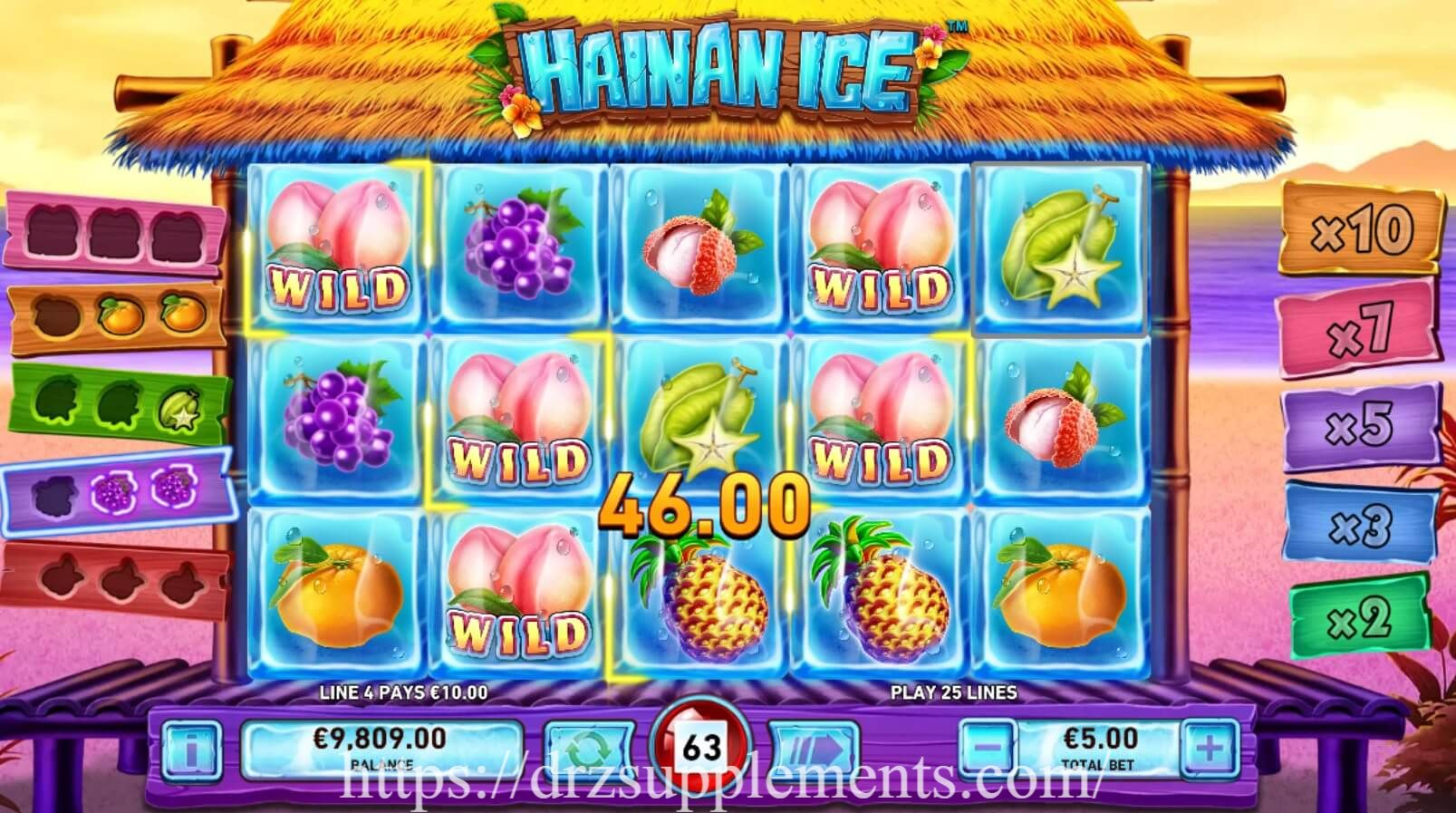 Hainan Ice: Slot Bertema Es, Hainan, dan Dunia Tropis yang Menyegarkan